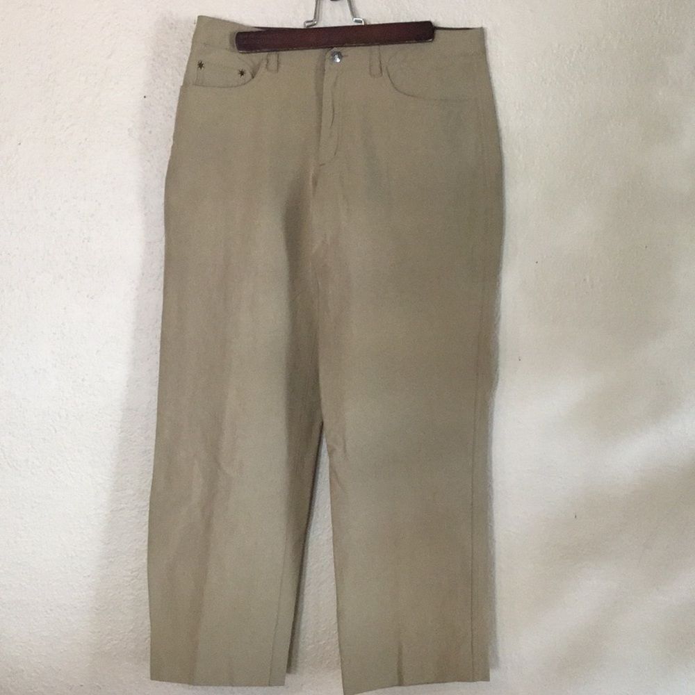 Isis Tan Outdoor Hiking Pants Five Pocket Style